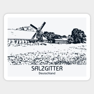 Salzgitter - Deutschland Magnet